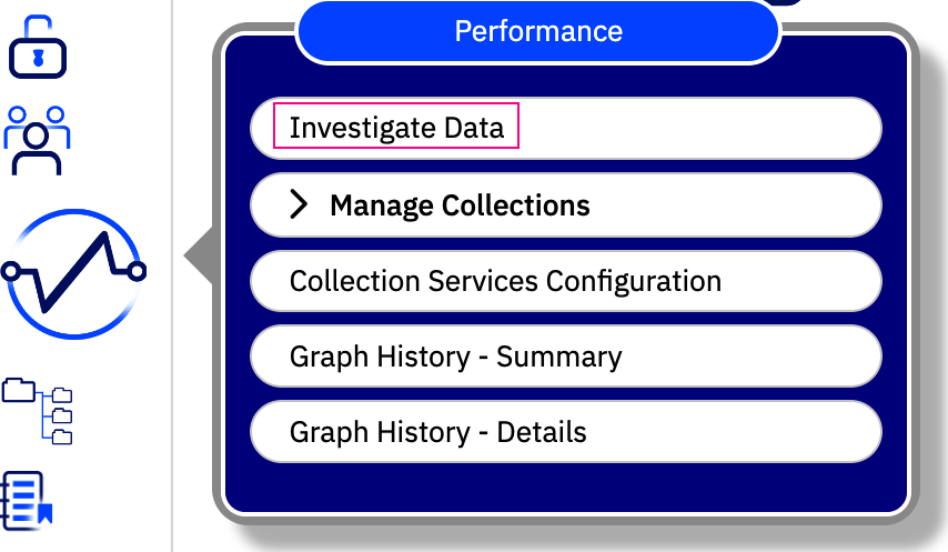 Figure 1. Investigate Data in the Performance Tasks