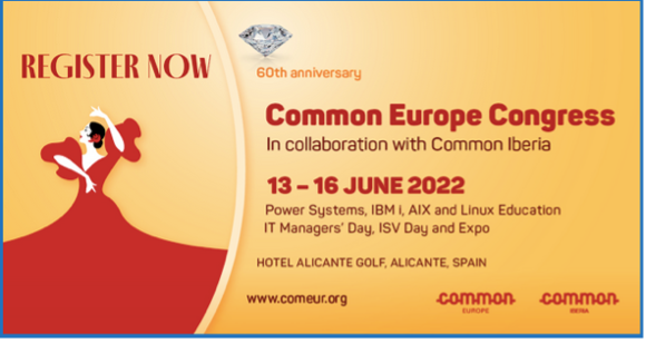 COMMON Europe Congress advertisement 