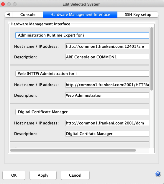 Figure 3. Example of adding links