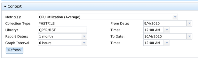 Figure 1. Turn on the Create historical data when collection is cycled option 