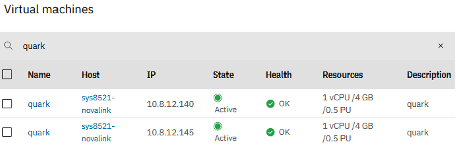 Figure 2. Both the original and surrogate VMs during the live update operation, with workload migrating to surrogate.