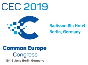 Figure 2. Common Europe Congress Berlin 2019 Logo.